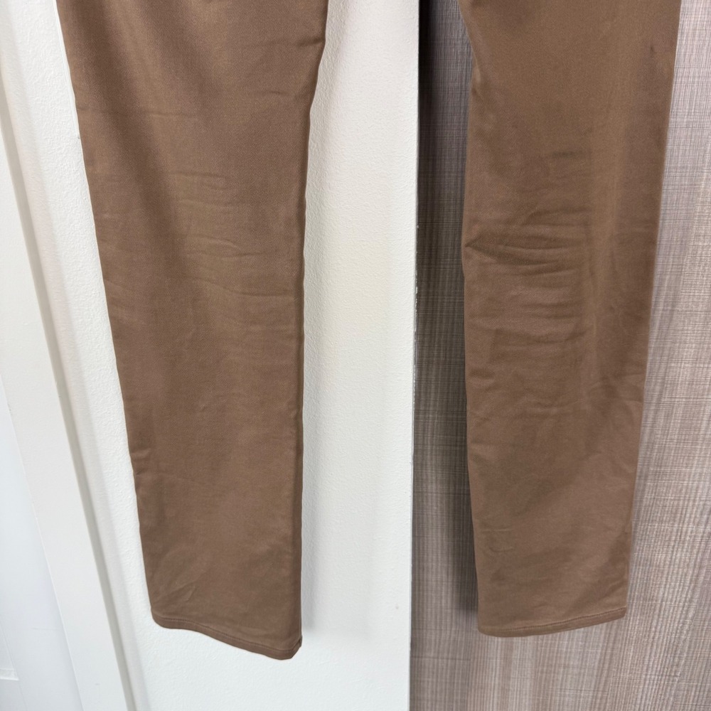 Johnnie O Khaki Brown Terry Cloth 5 Pocket Pants Stretch Size 33 - Picture 10 of 13